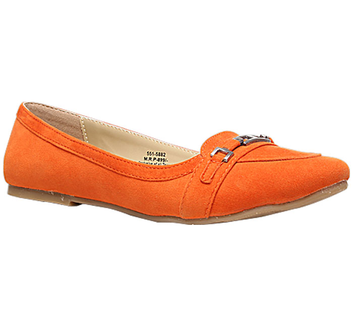 shoes orange color